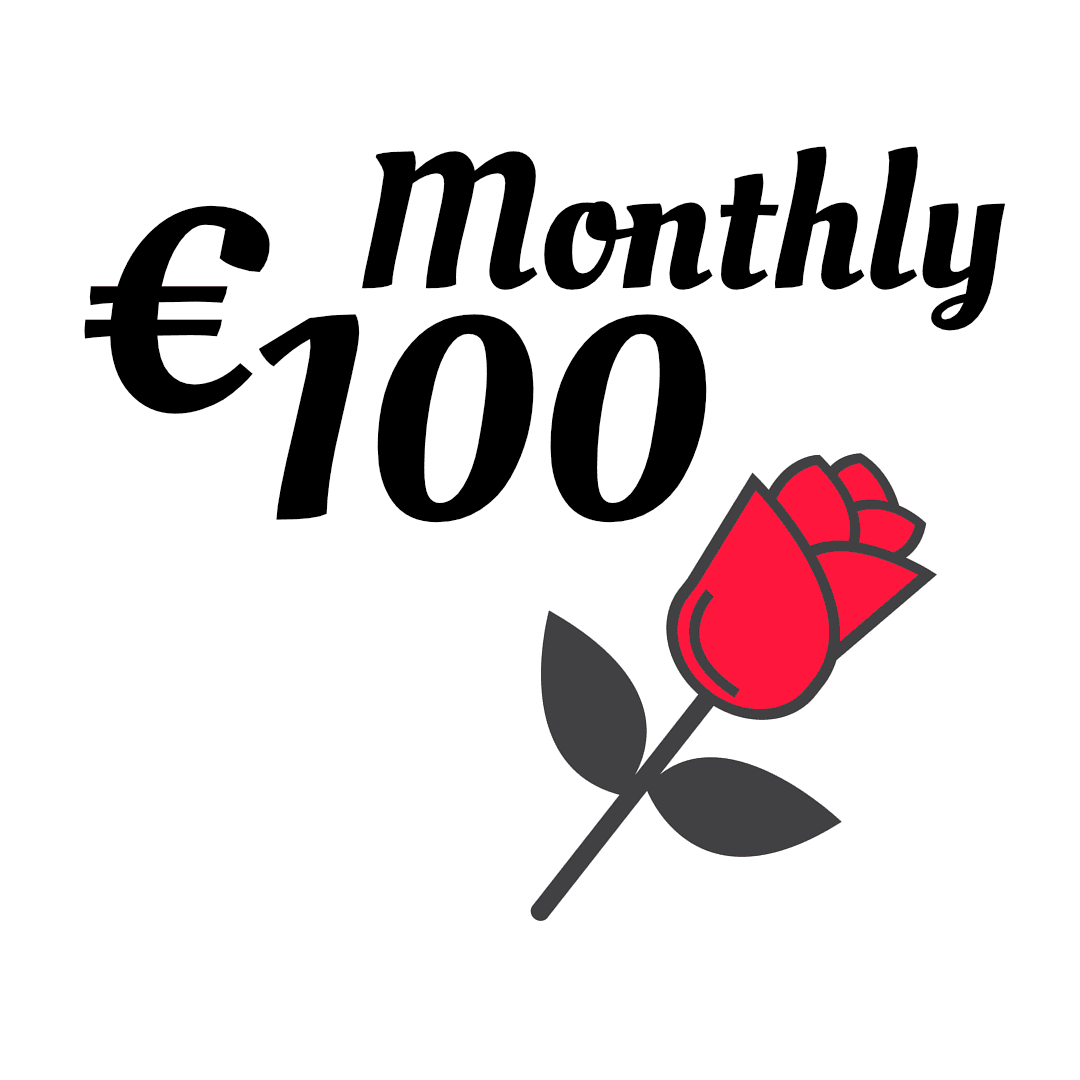 Donate €100 Monthly